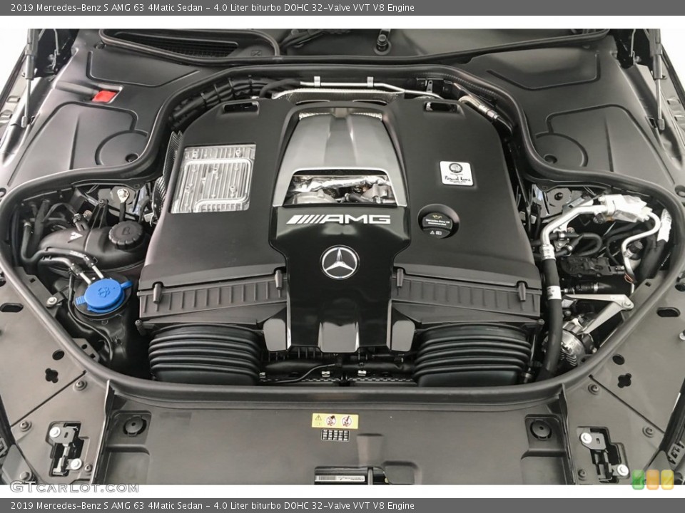 4.0 Liter biturbo DOHC 32-Valve VVT V8 Engine for the 2019 Mercedes-Benz S #131823684