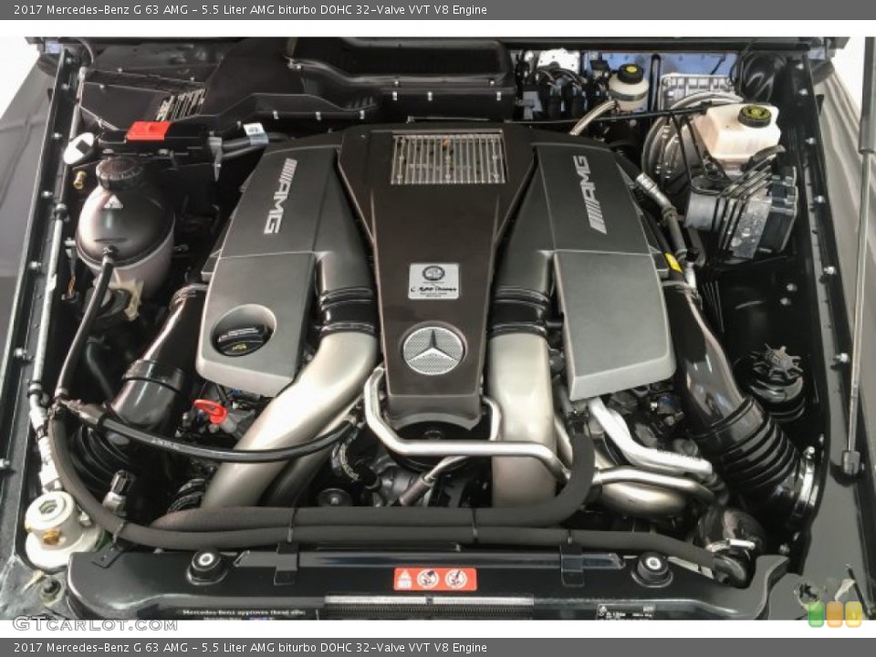 5.5 Liter AMG biturbo DOHC 32-Valve VVT V8 Engine for the 2017 Mercedes-Benz G #131846271