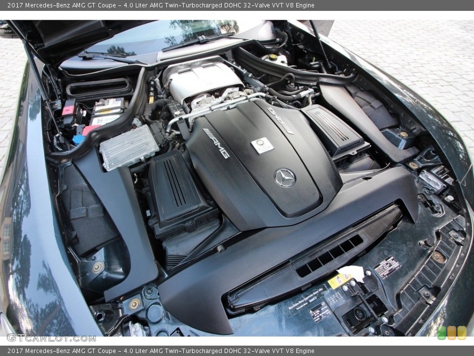 4.0 Liter AMG Twin-Turbocharged DOHC 32-Valve VVT V8 Engine for the 2017 Mercedes-Benz AMG GT #132018340