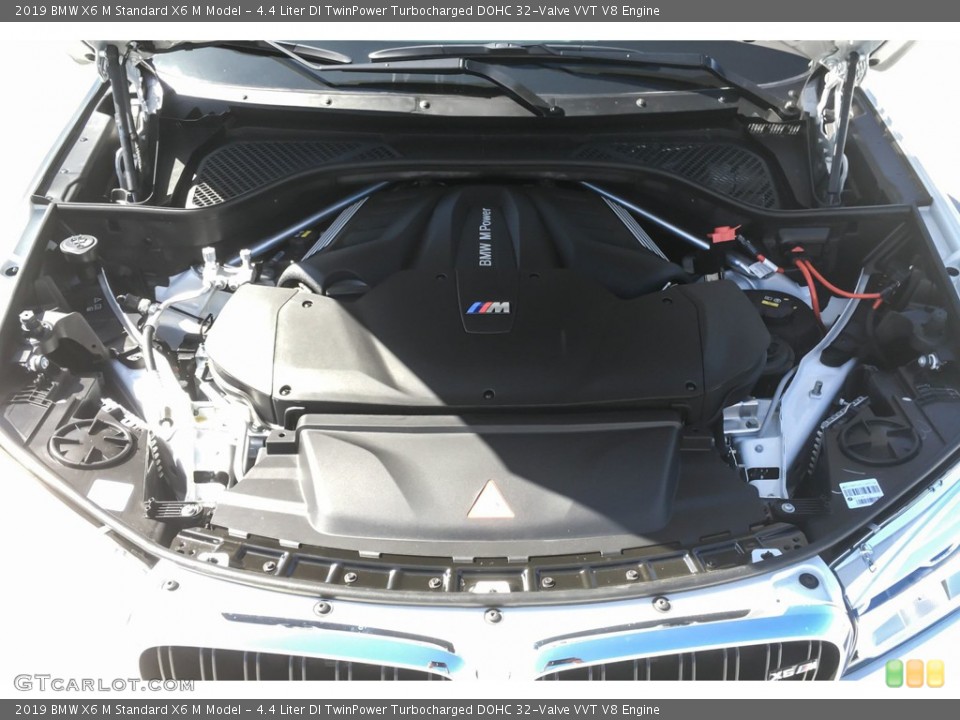 4.4 Liter DI TwinPower Turbocharged DOHC 32-Valve VVT V8 2019 BMW X6 M Engine