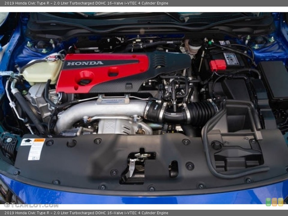 2.0 Liter Turbocharged DOHC 16-Valve i-VTEC 4 Cylinder Engine for the 2019 Honda Civic #132180407