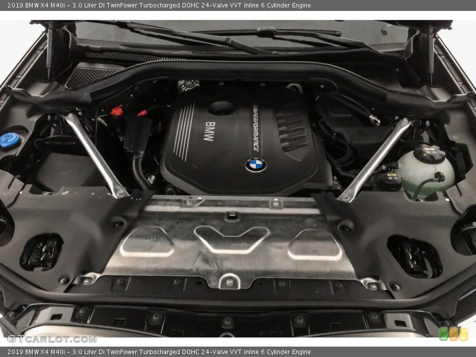 3.0 Liter DI TwinPower Turbocharged DOHC 24-Valve VVT inline 6 Cylinder 2019 BMW X4 Engine