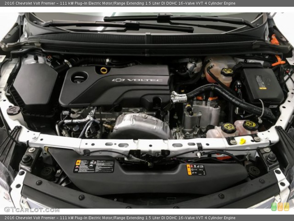 111 kW Plug-In Electric Motor/Range Extending 1.5 Liter DI DOHC 16-Valve VVT 4 Cylinder Engine for the 2016 Chevrolet Volt #132322832