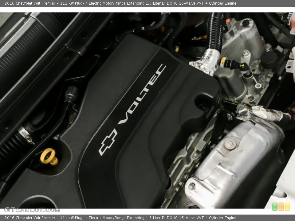 111 kW Plug-In Electric Motor/Range Extending 1.5 Liter DI DOHC 16-Valve VVT 4 Cylinder Engine for the 2016 Chevrolet Volt #132323263