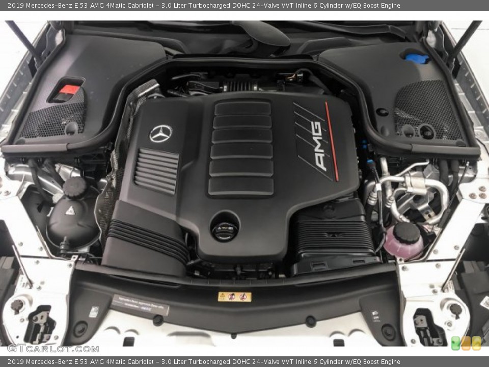 3.0 Liter Turbocharged DOHC 24-Valve VVT Inline 6 Cylinder w/EQ Boost 2019 Mercedes-Benz E Engine