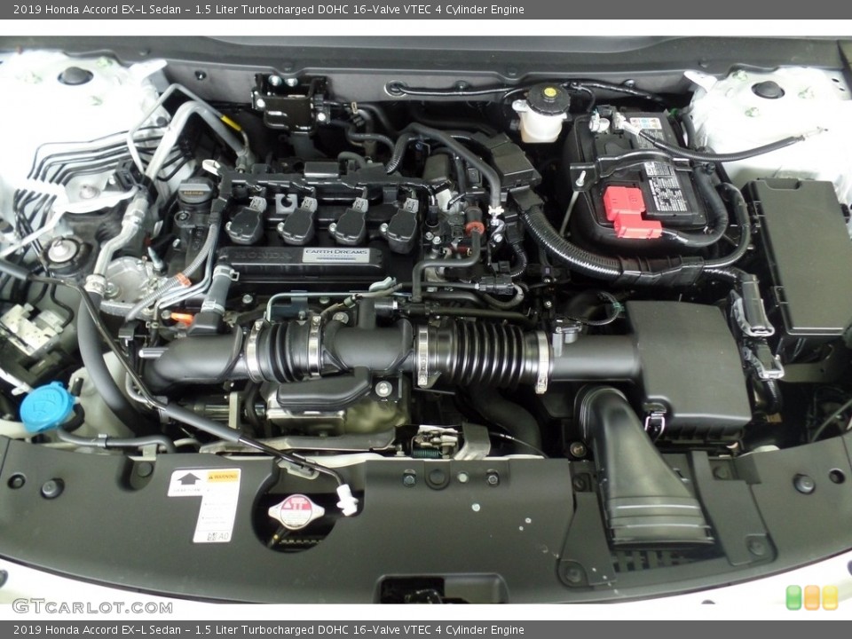 1.5 Liter Turbocharged DOHC 16-Valve VTEC 4 Cylinder Engine for the 2019 Honda Accord #132455458