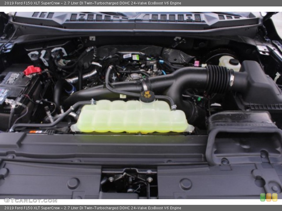 2.7 Liter DI Twin-Turbocharged DOHC 24-Valve EcoBoost V6 2019 Ford F150 Engine