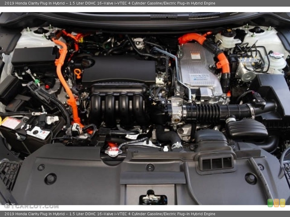 1.5 Liter DOHC 16-Valve i-VTEC 4 Cylinder Gasoline/Electric Plug-In Hybrid Engine for the 2019 Honda Clarity #132578411