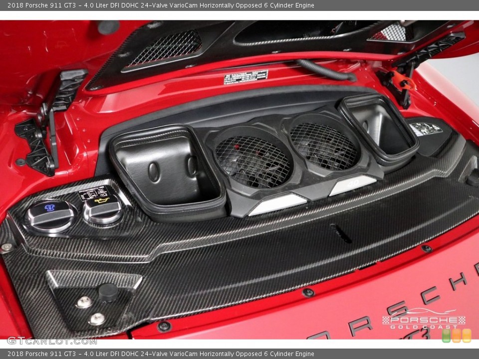 4.0 Liter DFI DOHC 24-Valve VarioCam Horizontally Opposed 6 Cylinder 2018 Porsche 911 Engine