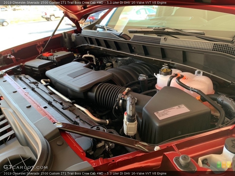 5.3 Liter DI OHV 16-Valve VVT V8 Engine for the 2019 Chevrolet Silverado 1500 #132679307