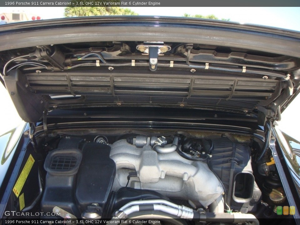 3.6L OHC 12V Varioram Flat 6 Cylinder Engine for the 1996 Porsche 911 #132694115