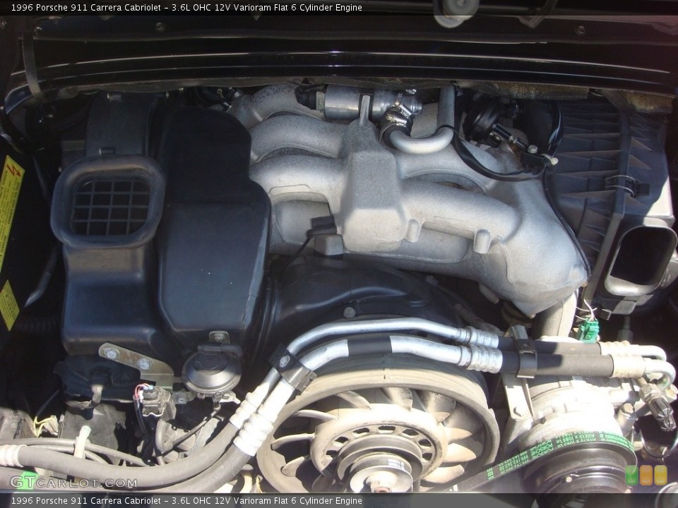 3.6L OHC 12V Varioram Flat 6 Cylinder Engine for the 1996 Porsche 911 #132694143