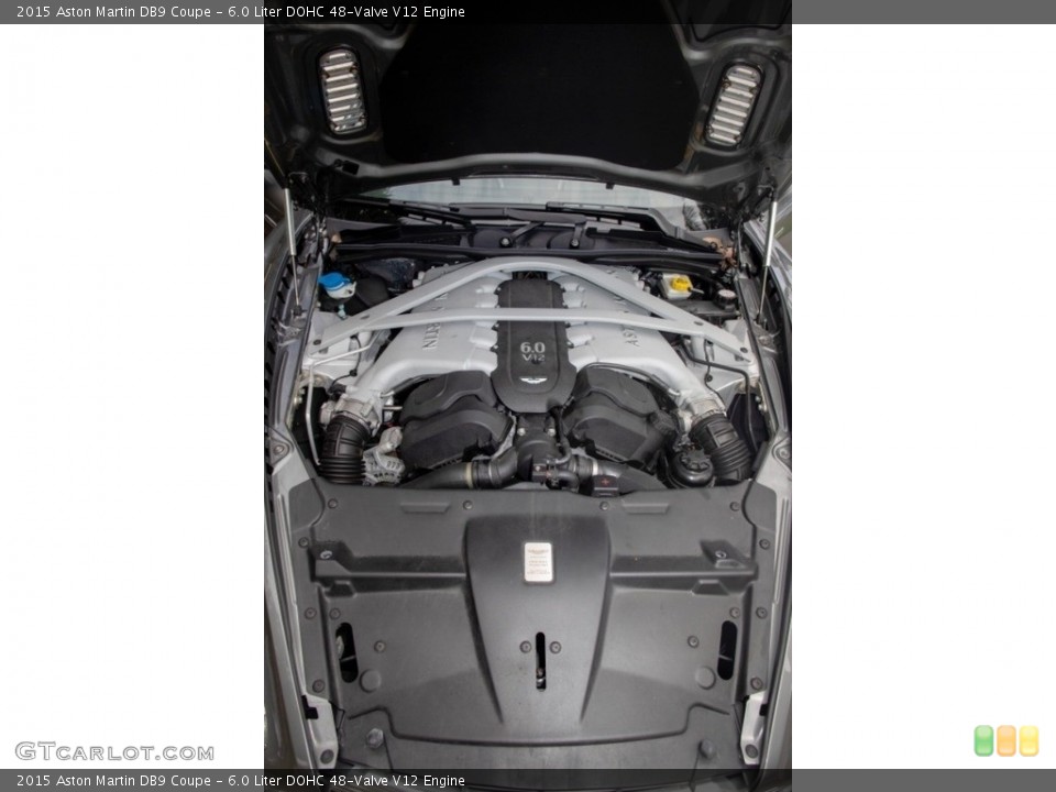 6.0 Liter DOHC 48-Valve V12 2015 Aston Martin DB9 Engine