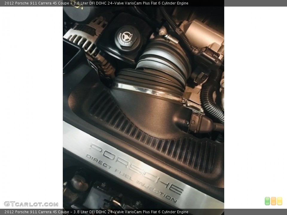3.8 Liter DFI DOHC 24-Valve VarioCam Plus Flat 6 Cylinder Engine for the 2012 Porsche 911 #132802481