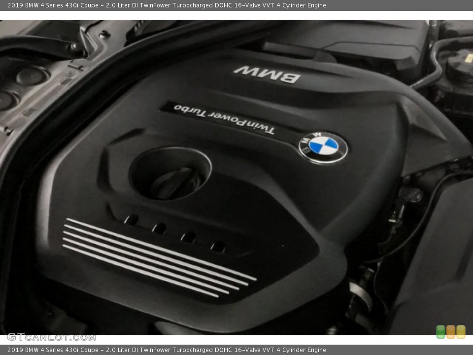 2.0 Liter DI TwinPower Turbocharged DOHC 16-Valve VVT 4 Cylinder Engine for the 2019 BMW 4 Series #132808550