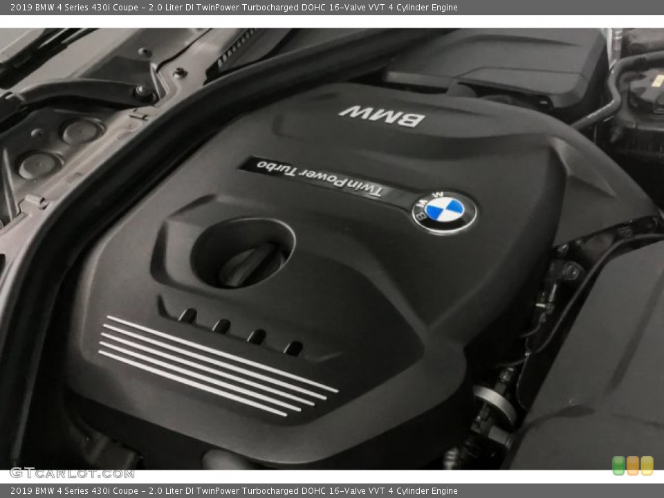 2.0 Liter DI TwinPower Turbocharged DOHC 16-Valve VVT 4 Cylinder Engine for the 2019 BMW 4 Series #132809063