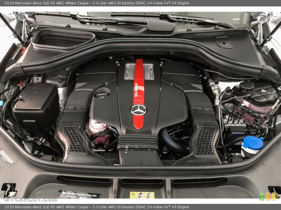 3.0 Liter AMG DI biturbo DOHC 24-Valve VVT V6 Engine for the 2019 Mercedes-Benz GLE #132809987