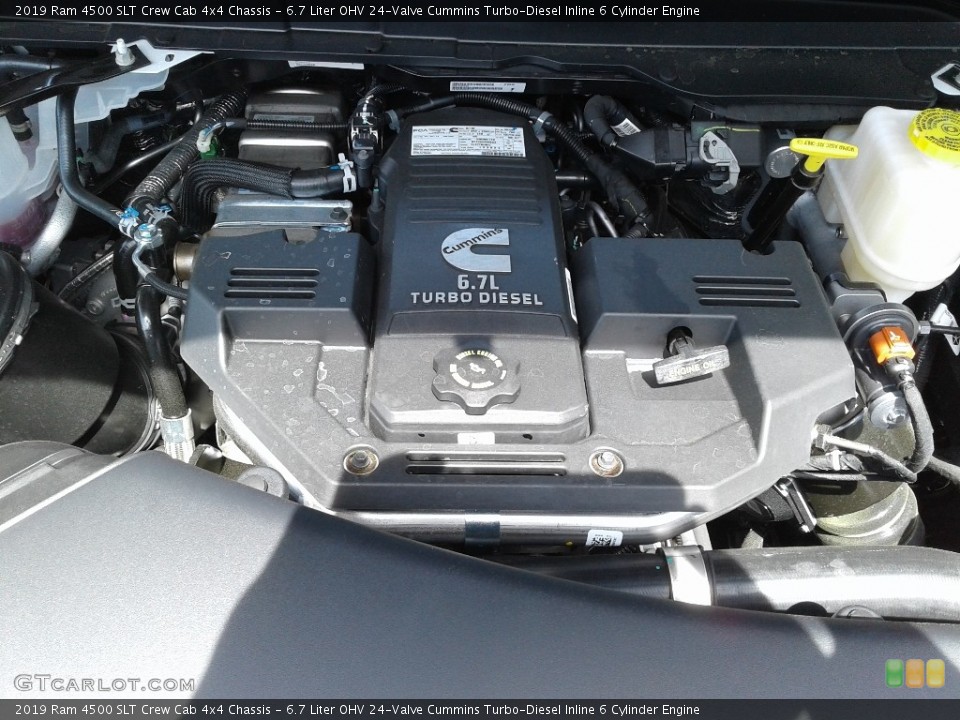6.7 Liter OHV 24-Valve Cummins Turbo-Diesel Inline 6 Cylinder Engine for the 2019 Ram 4500 #132822369
