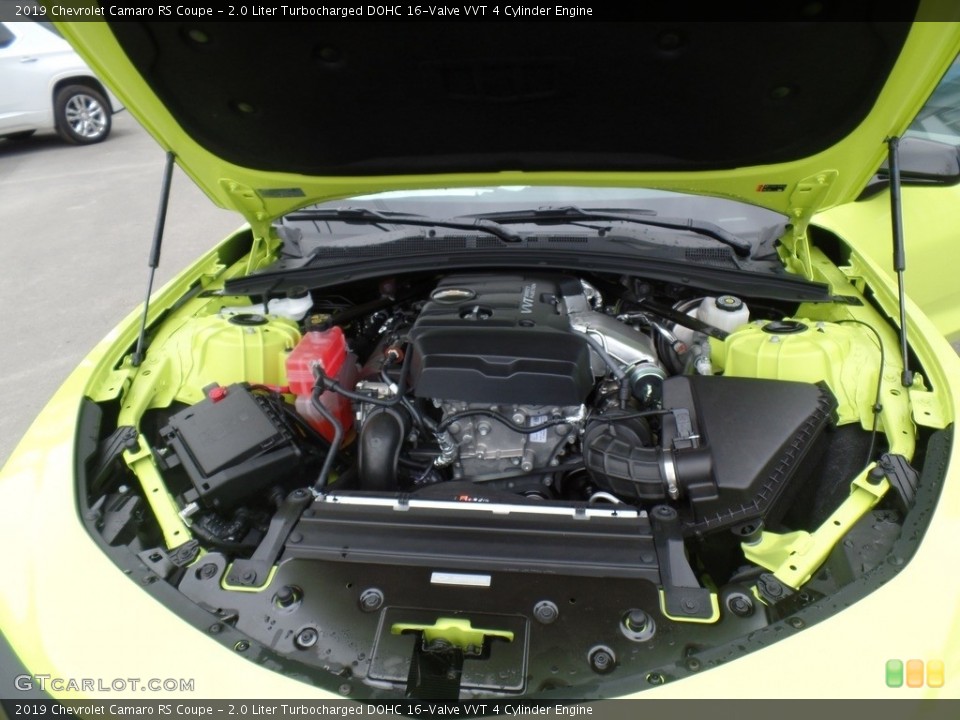 2.0 Liter Turbocharged DOHC 16-Valve VVT 4 Cylinder 2019 Chevrolet Camaro Engine