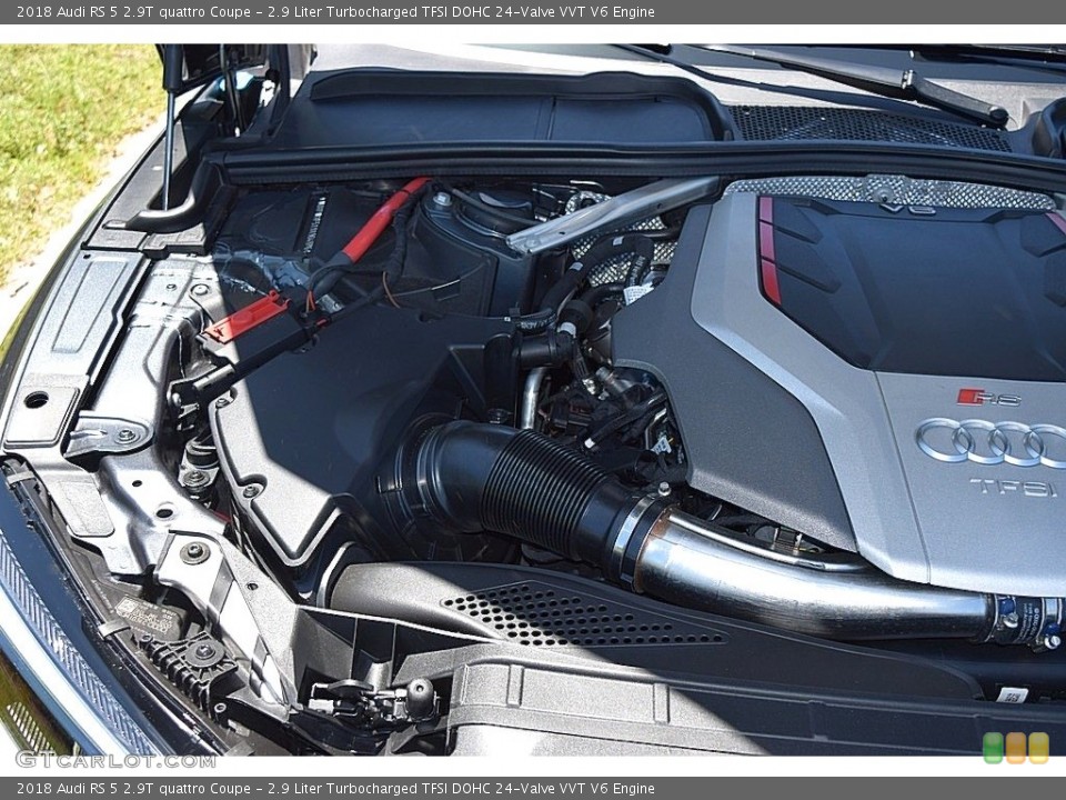 2.9 Liter Turbocharged TFSI DOHC 24-Valve VVT V6 Engine for the 2018 Audi RS 5 #132903318