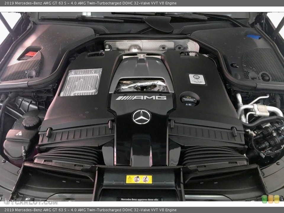 4.0 AMG Twin-Turbocharged DOHC 32-Valve VVT V8 Engine for the 2019 Mercedes-Benz AMG GT #133007405
