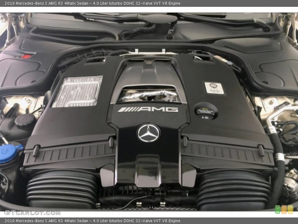 4.0 Liter biturbo DOHC 32-Valve VVT V8 Engine for the 2019 Mercedes-Benz S #133022694