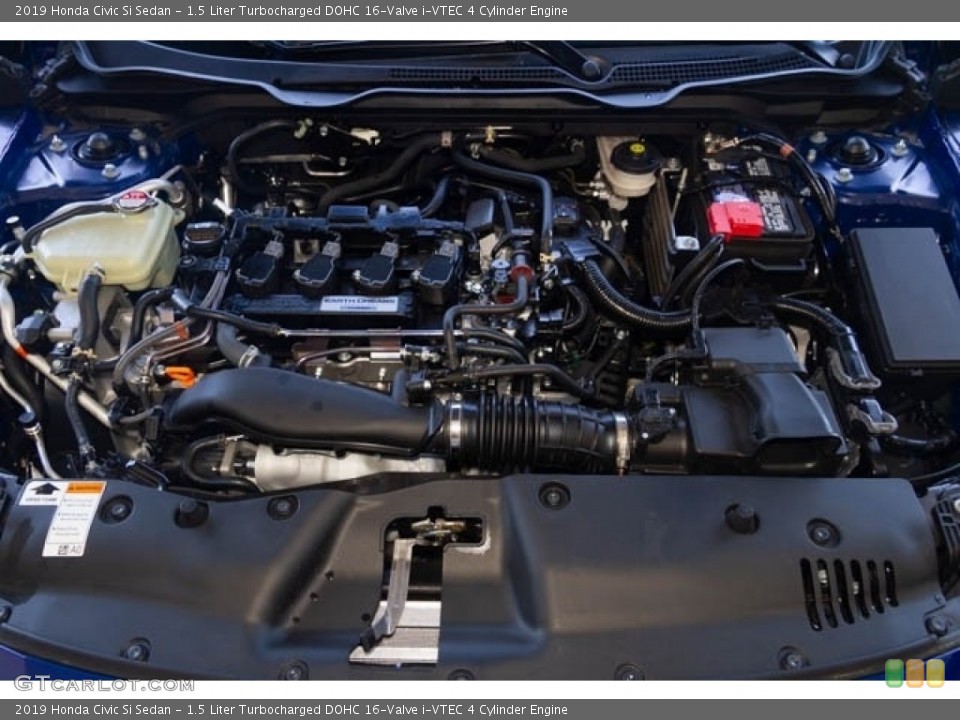 1.5 Liter Turbocharged DOHC 16-Valve i-VTEC 4 Cylinder Engine for the 2019 Honda Civic #133106044
