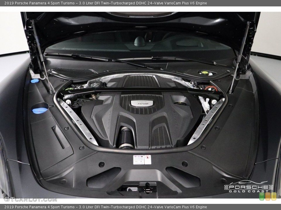 3.0 Liter DFI Twin-Turbocharged DOHC 24-Valve VarioCam Plus V6 Engine for the 2019 Porsche Panamera #133121825