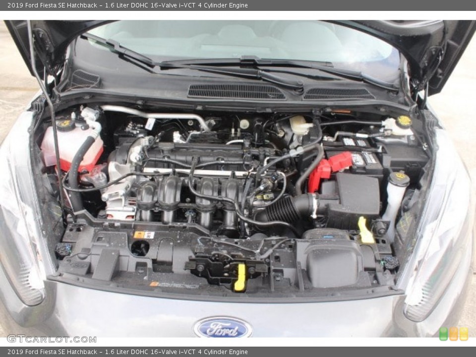 1.6 Liter DOHC 16-Valve i-VCT 4 Cylinder 2019 Ford Fiesta Engine