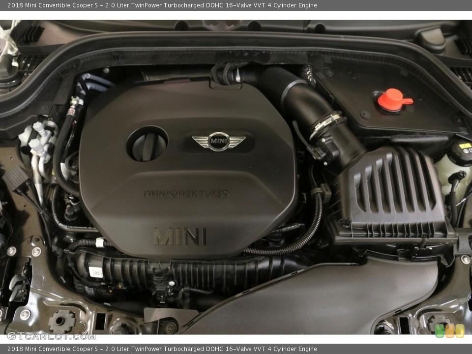 2.0 Liter TwinPower Turbocharged DOHC 16-Valve VVT 4 Cylinder Engine for the 2018 Mini Convertible #133134371