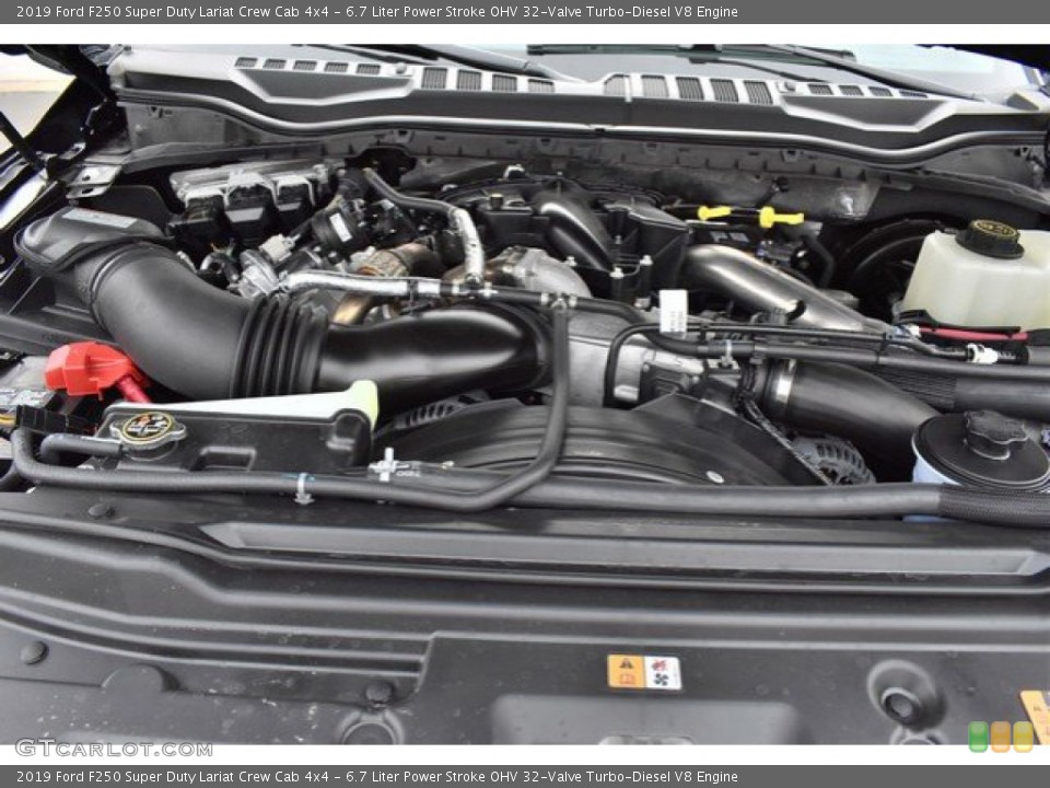6.7 Liter Power Stroke OHV 32-Valve Turbo-Diesel V8 Engine for the 2019 Ford F250 Super Duty #133151990