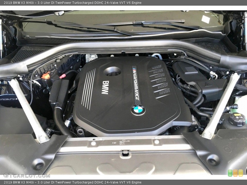 3.0 Liter DI TwinPower Turbocharged DOHC 24-Valve VVT V6 2019 BMW X3 Engine