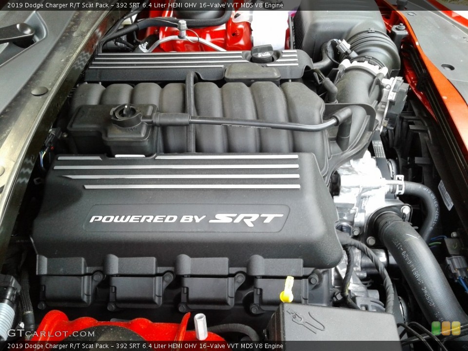 392 SRT 6.4 Liter HEMI OHV 16-Valve VVT MDS V8 Engine for the 2019 Dodge Charger #133154492