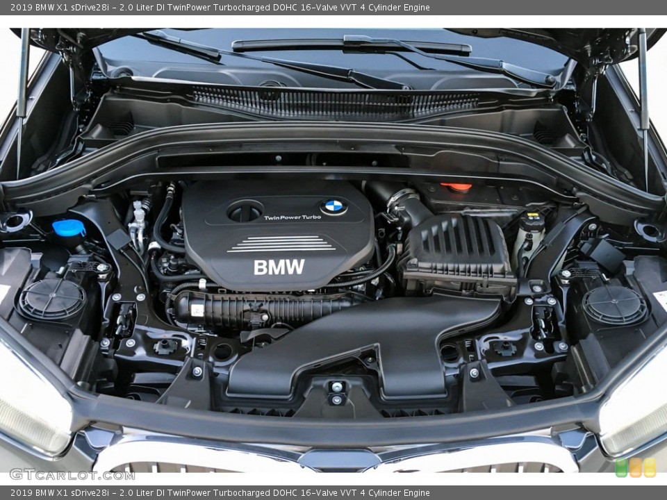 2.0 Liter DI TwinPower Turbocharged DOHC 16-Valve VVT 4 Cylinder 2019 BMW X1 Engine