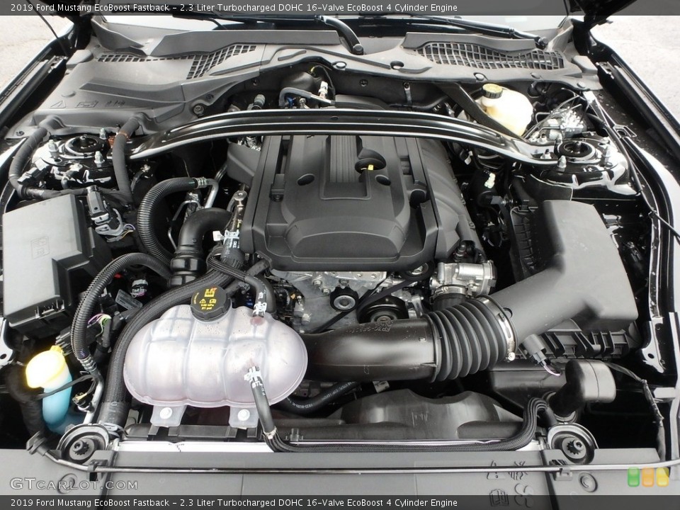 2.3 Liter Turbocharged DOHC 16-Valve EcoBoost 4 Cylinder Engine for the 2019 Ford Mustang #133199097