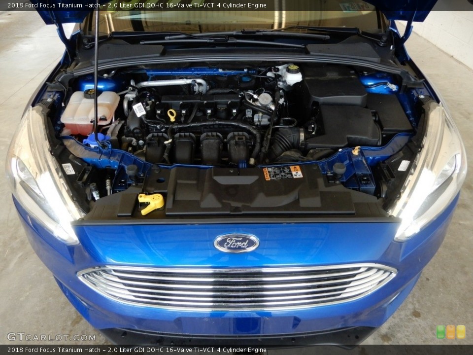 2.0 Liter GDI DOHC 16-Valve Ti-VCT 4 Cylinder 2018 Ford Focus Engine