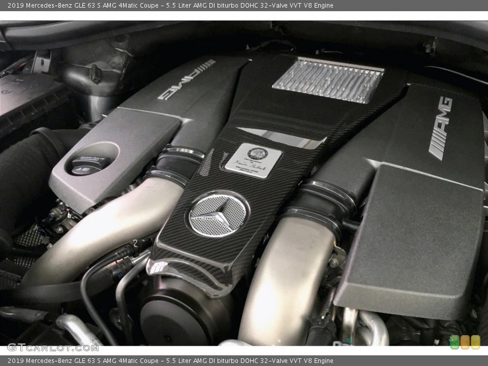 5.5 Liter AMG DI biturbo DOHC 32-Valve VVT V8 Engine for the 2019 Mercedes-Benz GLE #133240554