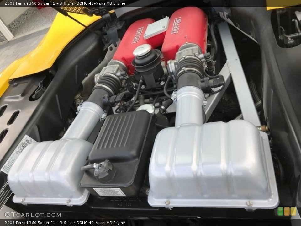 3.6 Liter DOHC 40-Valve V8 Engine for the 2003 Ferrari 360 #133250767