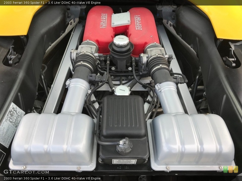 3.6 Liter DOHC 40-Valve V8 Engine for the 2003 Ferrari 360 #133250810