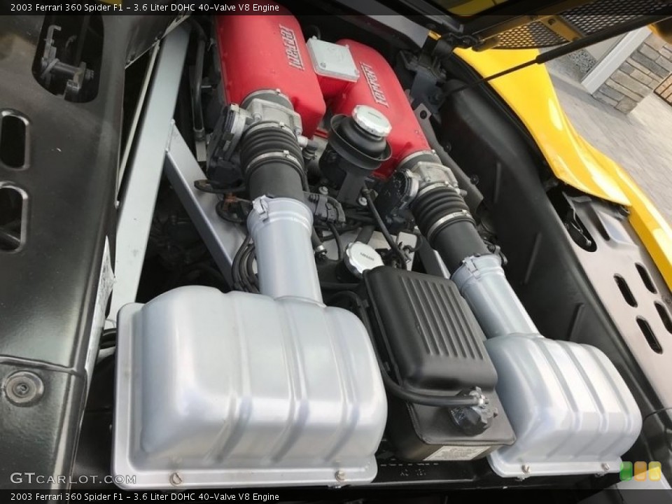 3.6 Liter DOHC 40-Valve V8 Engine for the 2003 Ferrari 360 #133250833