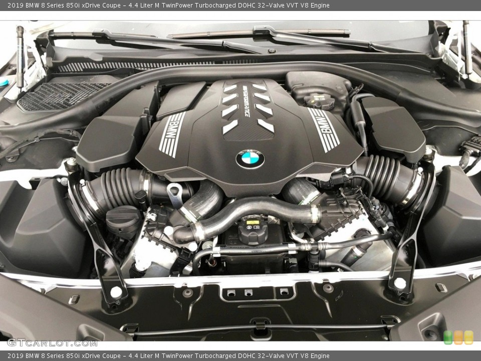 4.4 Liter M TwinPower Turbocharged DOHC 32-Valve VVT V8 Engine for the 2019 BMW 8 Series #133280719