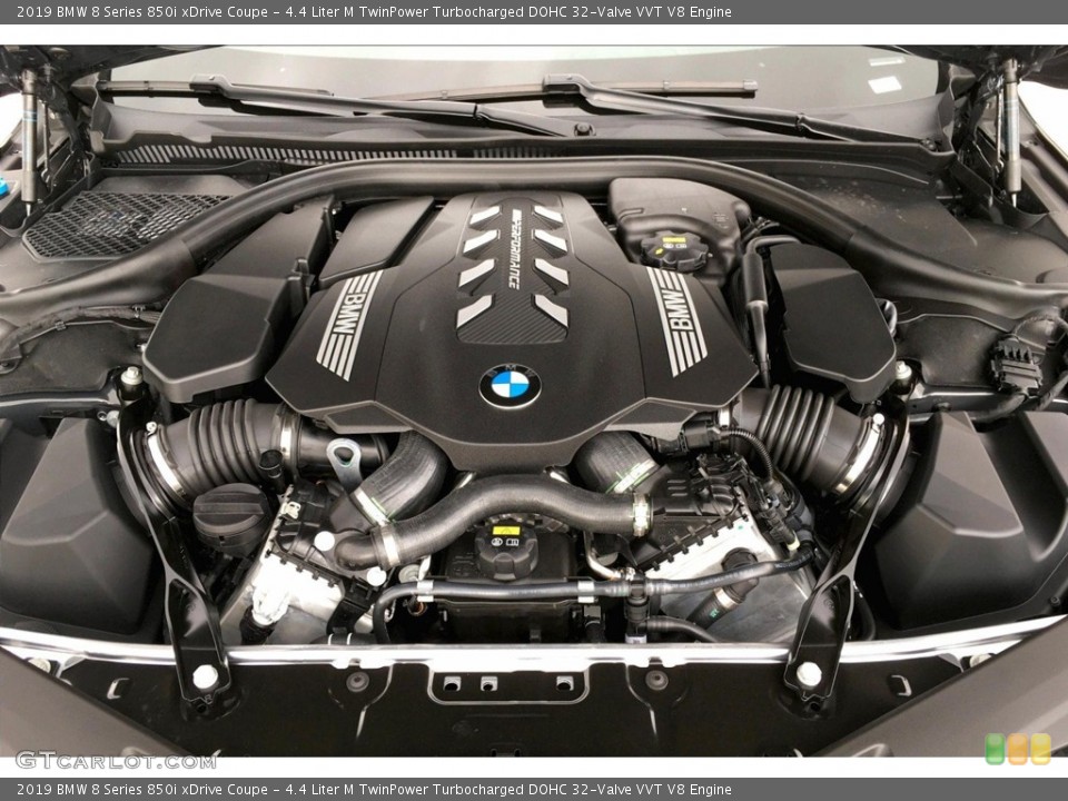 4.4 Liter M TwinPower Turbocharged DOHC 32-Valve VVT V8 Engine for the 2019 BMW 8 Series #133281337