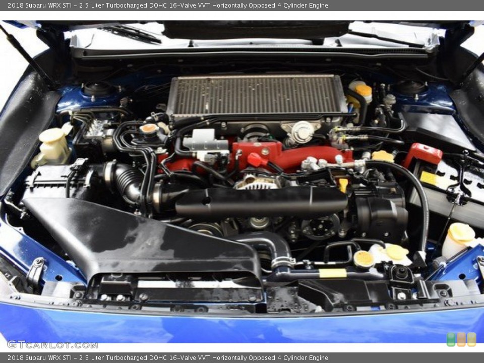 2.5 Liter Turbocharged DOHC 16-Valve VVT Horizontally Opposed 4 Cylinder Engine for the 2018 Subaru WRX #133331709