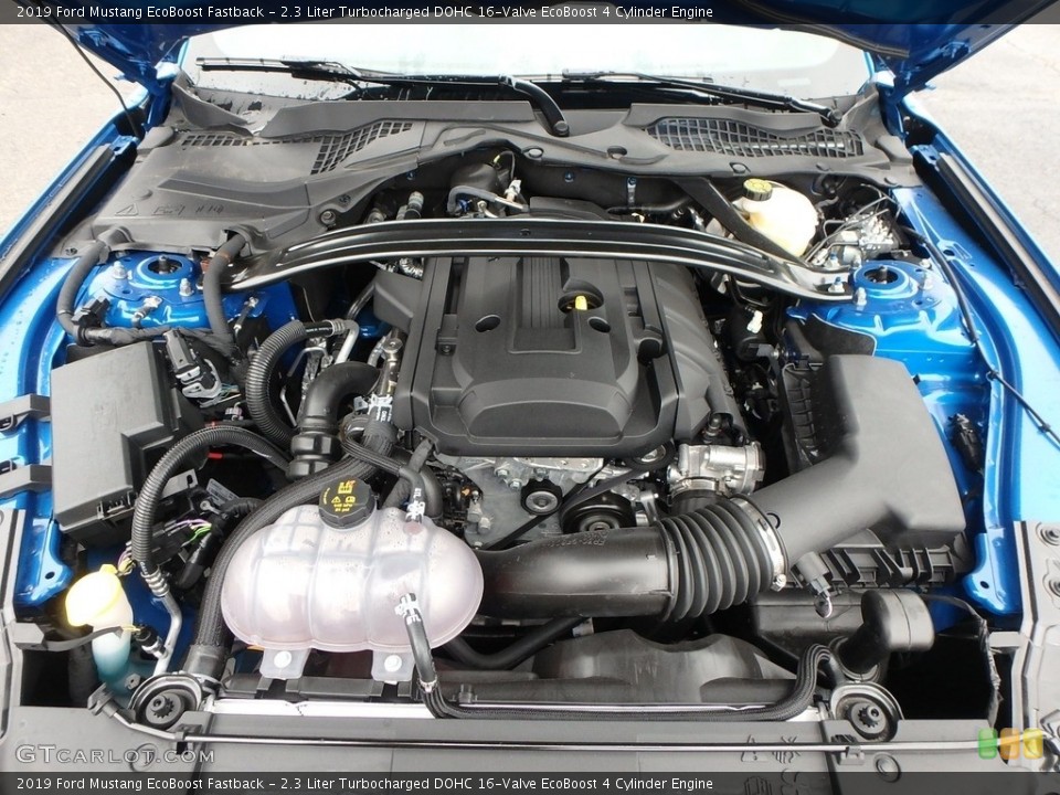 2.3 Liter Turbocharged DOHC 16-Valve EcoBoost 4 Cylinder Engine for the 2019 Ford Mustang #133377932