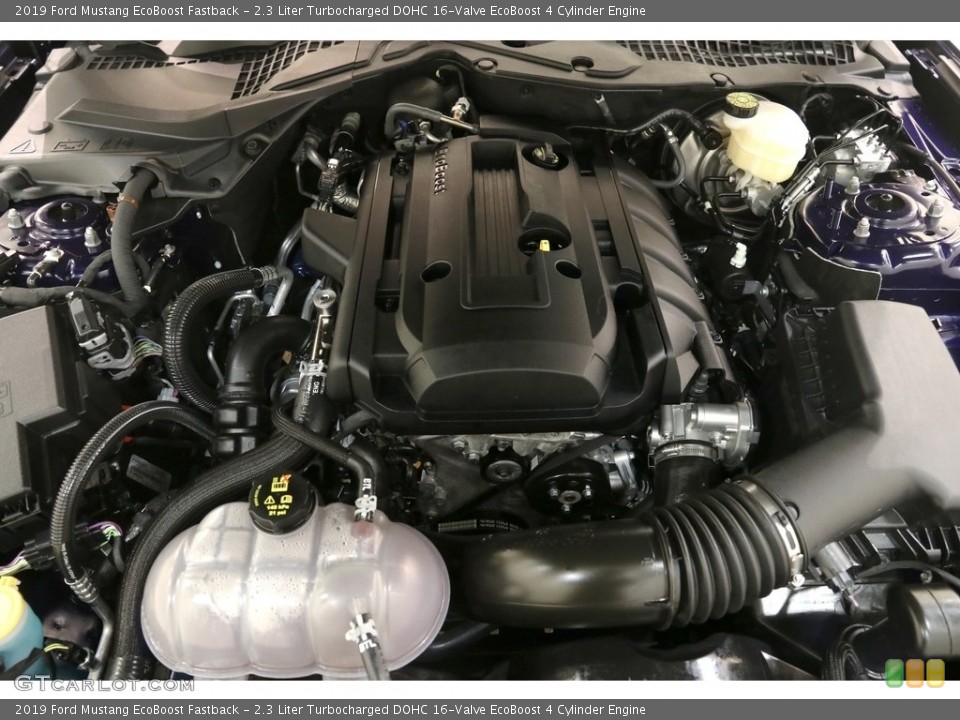 2.3 Liter Turbocharged DOHC 16-Valve EcoBoost 4 Cylinder Engine for the 2019 Ford Mustang #133415150