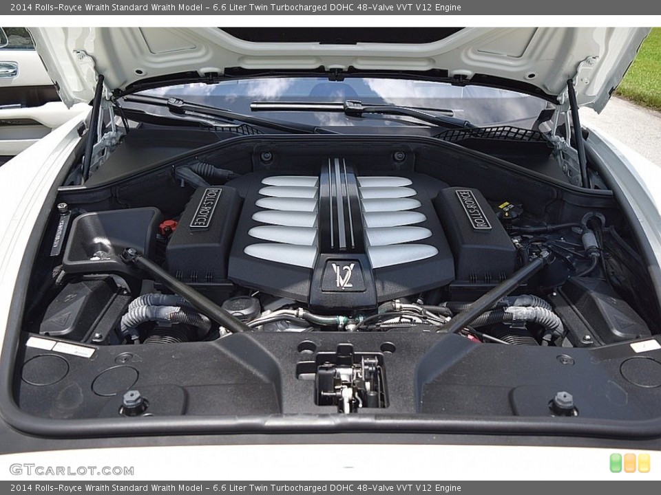 6.6 Liter Twin Turbocharged DOHC 48-Valve VVT V12 Engine for the 2014 Rolls-Royce Wraith #133419100