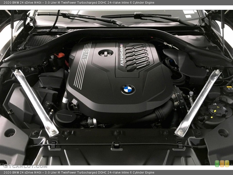 3.0 Liter M TwinPower Turbocharged DOHC 24-Valve Inline 6 Cylinder 2020 BMW Z4 Engine