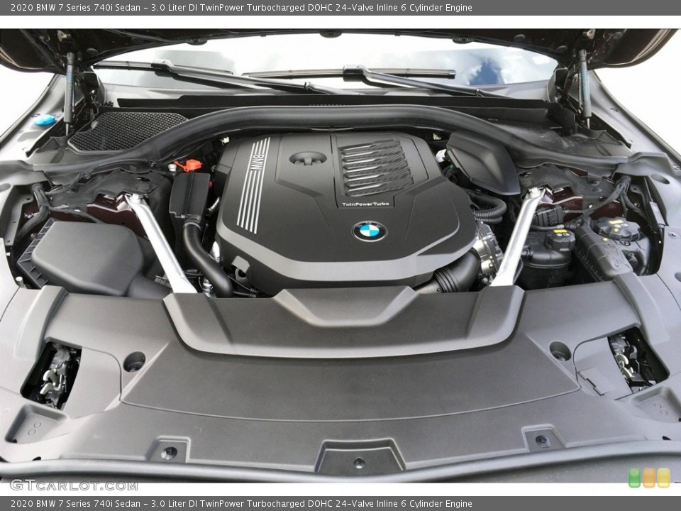 3.0 Liter DI TwinPower Turbocharged DOHC 24-Valve Inline 6 Cylinder Engine for the 2020 BMW 7 Series #133480066