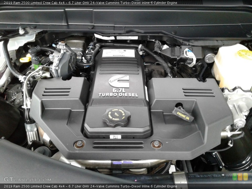 6.7 Liter OHV 24-Valve Cummins Turbo-Diesel Inline 6 Cylinder Engine for the 2019 Ram 2500 #133491914