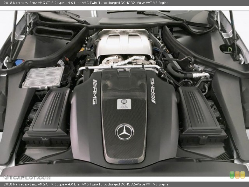 4.0 Liter AMG Twin-Turbocharged DOHC 32-Valve VVT V8 Engine for the 2018 Mercedes-Benz AMG GT #133518735